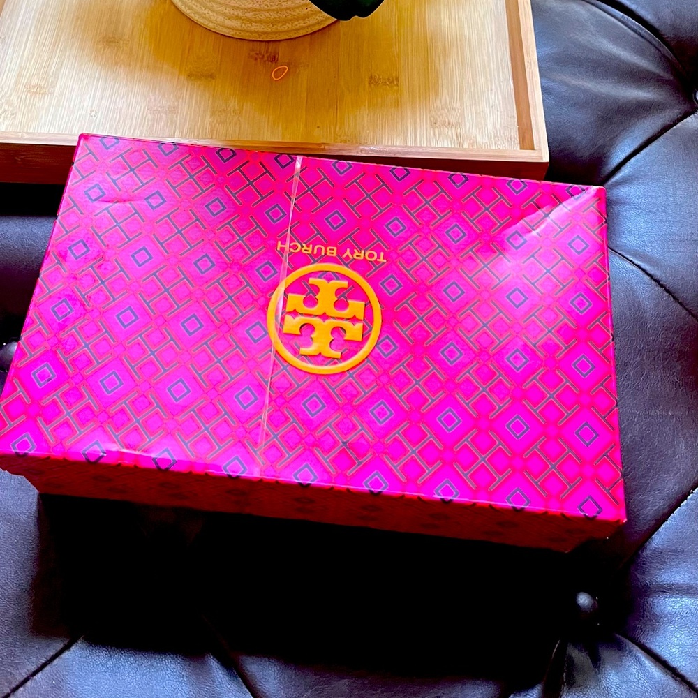 Tory Burch Pink and Red Box